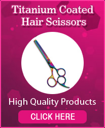 Titanium Coated Hair Scissors